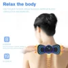 Enjoy soothing muscle relief and faster recovery with the Butterfly EMS Massager