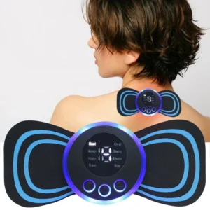 Enjoy soothing muscle relief and faster recovery with the Butterfly EMS Massager